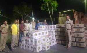 udaipur police seized illegal alcohol