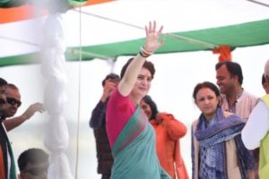priyanka gandhi in prayagraj