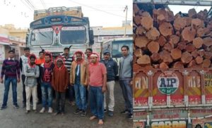 Udaipur SOG arrested criminals involve in trafficking of kher wood