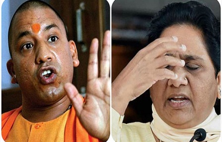 election commission restricted election campaign of YOGI or MAYAWATI