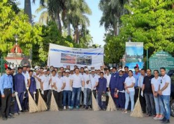 वर्ल्ड हेरिटैज डे : विरासत संरक्षण में रेडीशन ब्लू की अनूठी पहल, मैनेजर ने उठाई झाडू