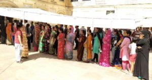 pollling in 5th phase of loksabha election