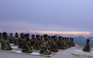 defence spokes yogaday2019