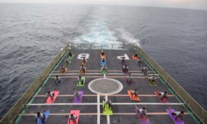 defence yoga day 2019
