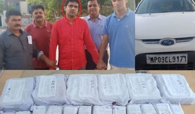udaipur sog seized 5.650kg afeem