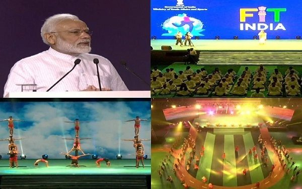 PM MODI LAUNCHED FIT INDIA MOVEMENT
