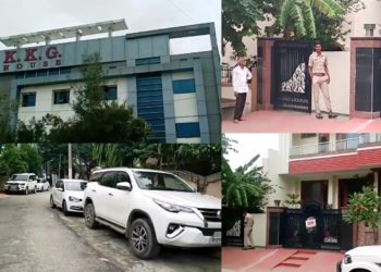 income tax raid on udaipur builders group kk gupta, hiraman or perfact future