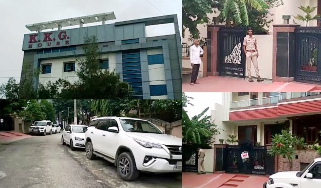 income tax raid on udaipur builders group kk gupta, hiraman or perfact future