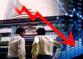 share market down fall