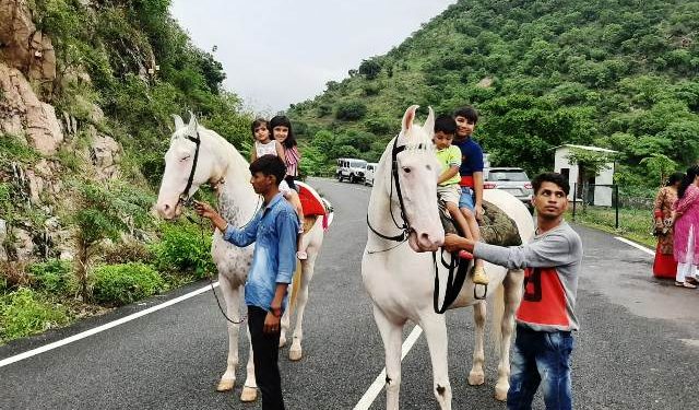 udaipur phoolon ki ghati horse riding start