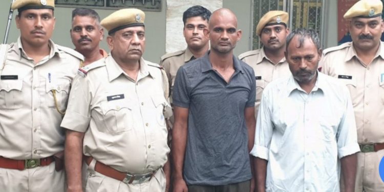 पीएनबी बैंक में डकैती करने वाले गिरोह का एक बदमाश औऱ सहयोगी गिरफ्तार