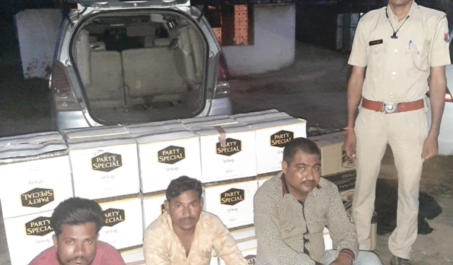 liquor smuggling in gujrat from rajasthan udaipur