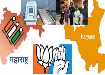 maharashtra hariyana assembly election voting