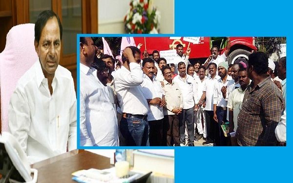 telangana government dismissed 48000 employee of tsrtc