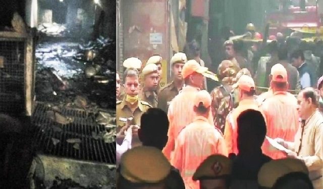 delhi fire incident 43 person died