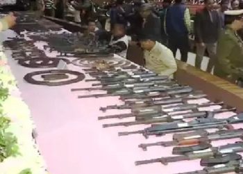 644 militants surrender with arms in guwahati assam