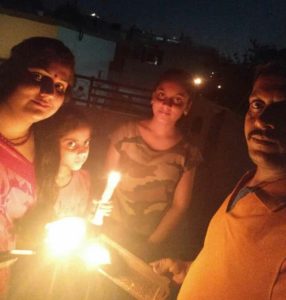 people lite the lamp on 9pm 5th march8