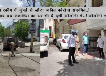 Udaipur Corona positive toll 354