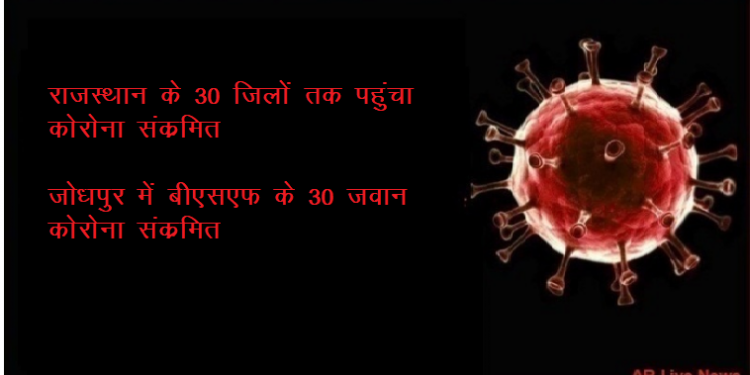 corona entered in 30 district of rajasthan