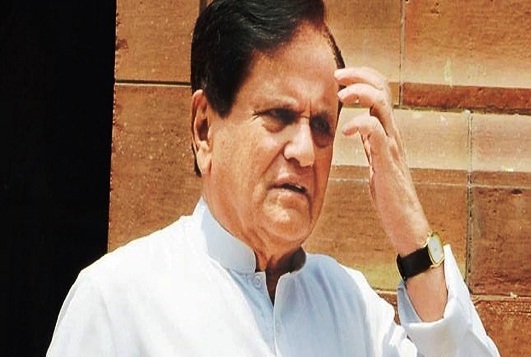 Money Laundering Case ED Team Raid Ahmed Patel House