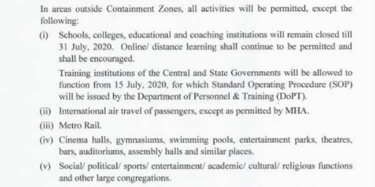 central government released unlock-2 guidelines