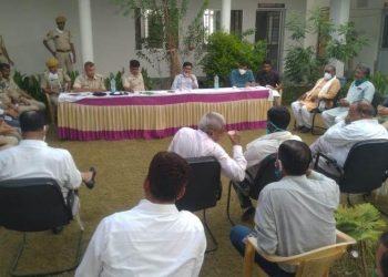 sarada murder case police call peace talk meeting of both side people