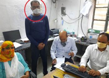 udaipur sayra head constable trapped taking 3500 bribe money by udaipur acb