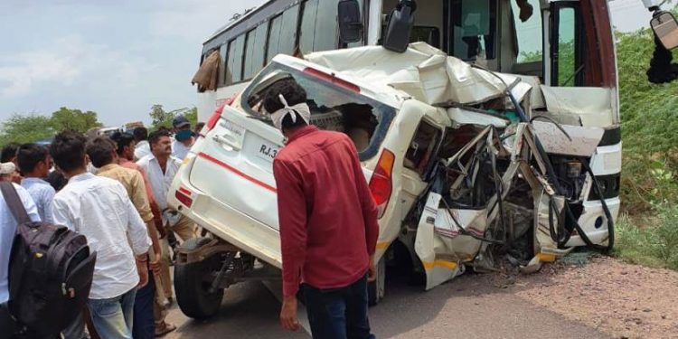 accident in lundwas jodhpur