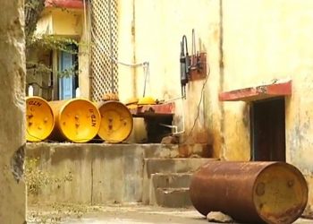 chlorine gas leakage in filter plant of phed office udaipur