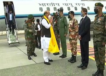 defence minister rajnath singh in laddakh
