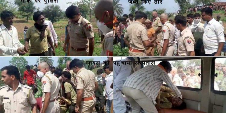 rajasthan gujrat boarder land dispute udaipur kotda tribal attack on other side of tribal