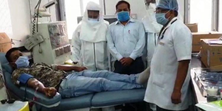 udaipur first plazma donner ronal suhalka donate plasma now sevier corona patient treatment can possible with plazma therapy