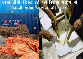 drugs value of 1000 crore rupees seized by custom or dri at navi mumbai port