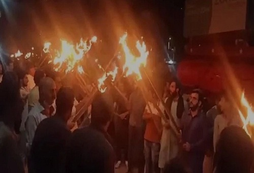 pakistani agitation against china in pok