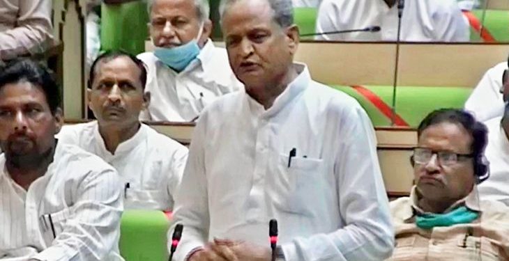 rajasthan vidhan sabha assembly session confidence in motion by congress chief minister ashok gehlot sachin pilot