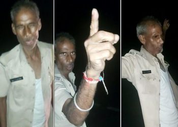 udaipur-bavalbada-drunk police-constable-video-viral