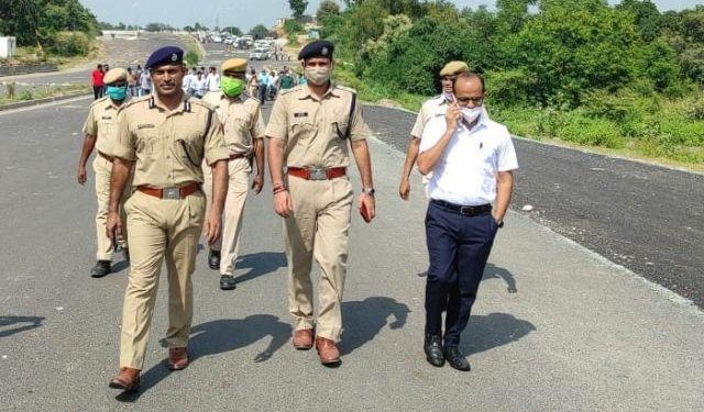 dungarpur udaipur disorder st candidates ends their agitation national highway 8 starts
