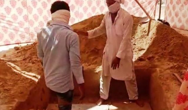father alleges her daughter murdered by step mother in bharatpur