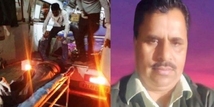 inspector akhilesh singh died in accident at pratapgarh banswada highway