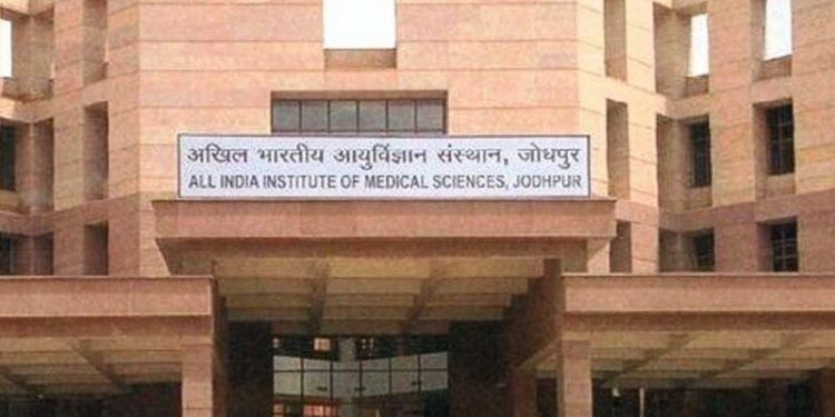corona positive patient died in bathroom of jodhpur aims