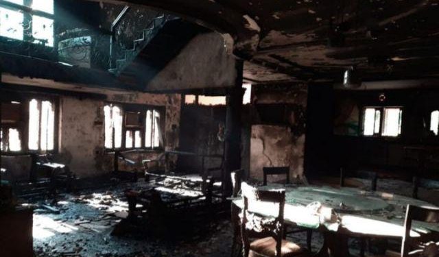 fire in house by short circuit women died and 4 family member suffer severe burn injuries