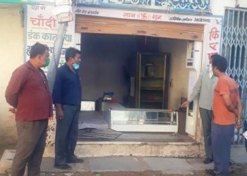 theft in jewellery shop badganv-udaipur