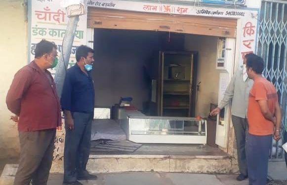 theft in jewellery shop badganv-udaipur