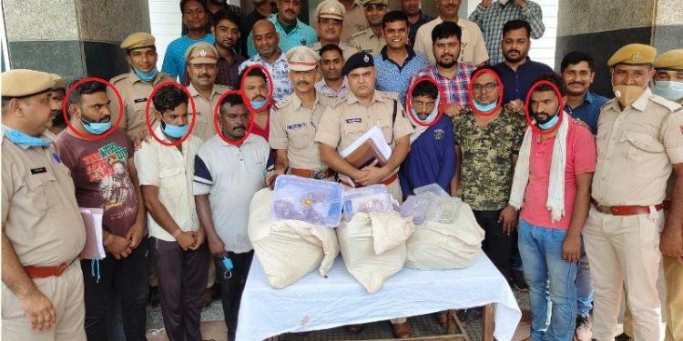 udaipur 2 crore loot in kanod police arrest 7 accused with anna gang of madras-mumbai criminals