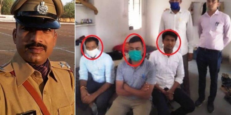 udaipur jhallara sho headconstable trapped with 35000 bribe money by acb udaipur