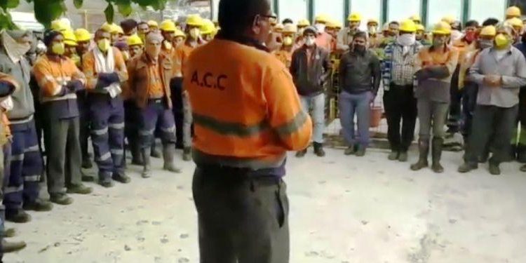 hindustan zinc labour on tool down strike in jawar mines udaipur