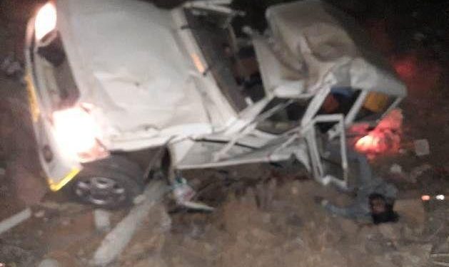 2 man dead in high speed bolero jeep accident in udaipur