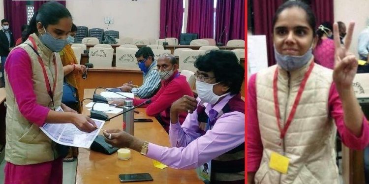bjp candidate mamta kunwar elected udaipur zila pramukh by zila parishad members