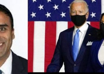 indian american maju verghese to plan biden harris oath ceremony