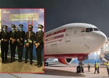 air india female pilots makes history fly from san francisco to bangalore via north pole